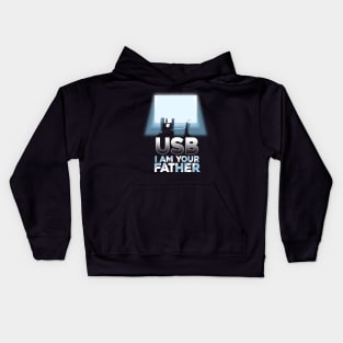 Usb I am your father Kids Hoodie